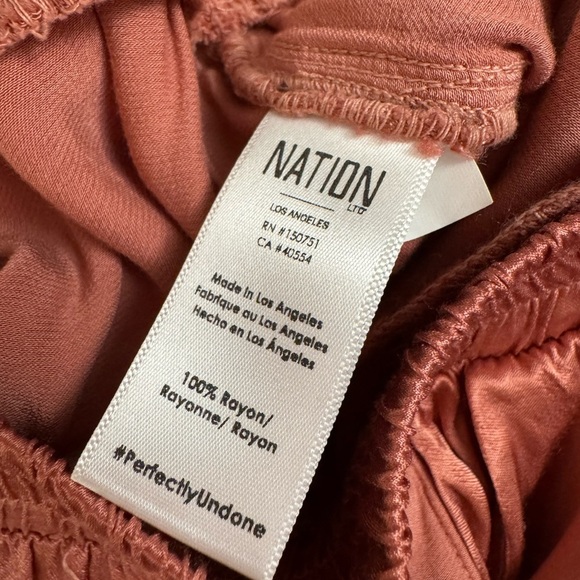 NATION LTD Satin Wide Leg Pants - Women’s Small - Picture 8 of 11